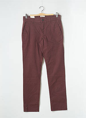 Pantalon chino marron SELECTED homme