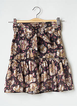 Jupe courte noir FOUDRE BY AURELIE VAN DAELEN femme