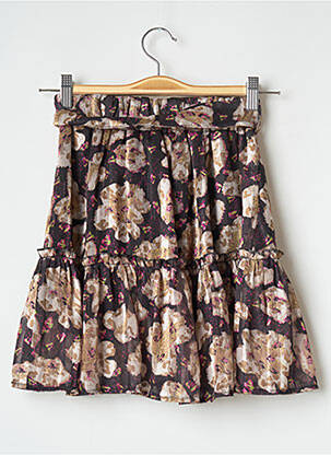 Jupe courte noir FOUDRE BY AURELIE VAN DAELEN femme