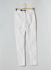 Jeans coupe slim blanc PIECES pour femme seconde vue