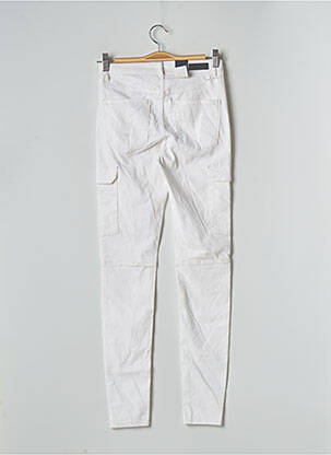 Jeans coupe slim blanc PIECES femme