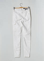Jeans coupe slim blanc PIECES pour femme seconde vue