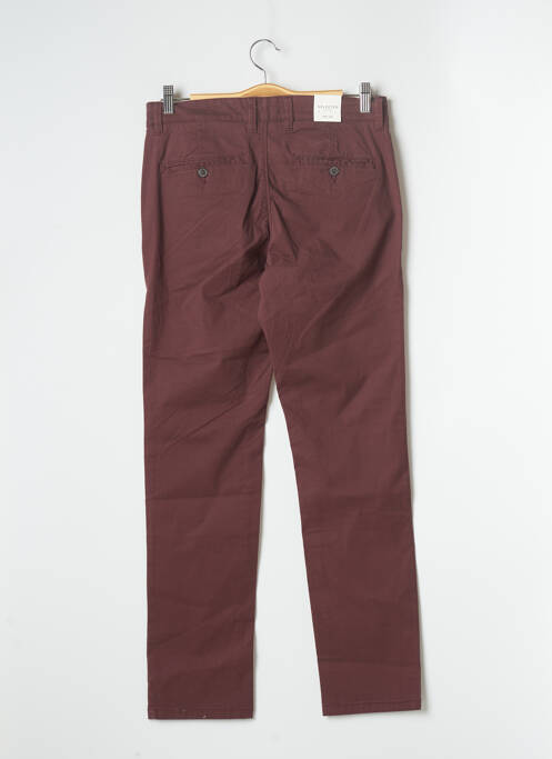 Pantalon chino marron SELECTED pour homme