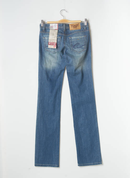 Jeans coupe droite bleu EDC pour femme