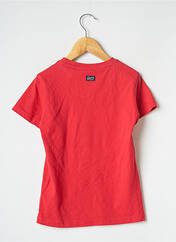 T-shirt rouge PETROL INDUSTRIES pour garçon seconde vue
