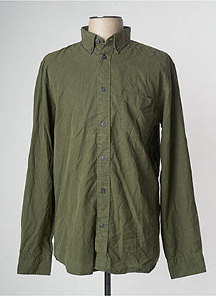 Chemise manches longues vert SELECTED homme