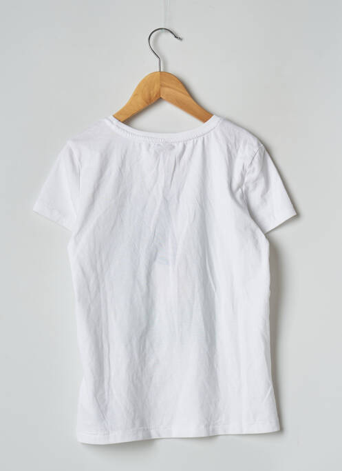 T-shirt blanc ONLY pour fille