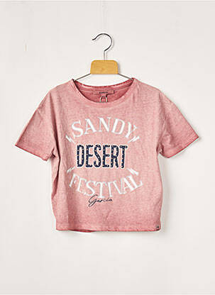 T-shirt rose GARCIA pour fille