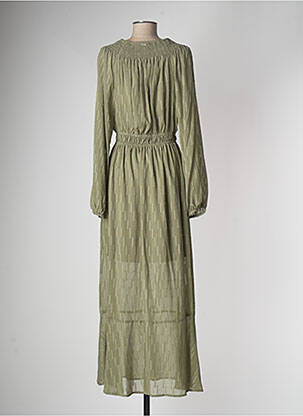 Robe longue vert GUESS femme