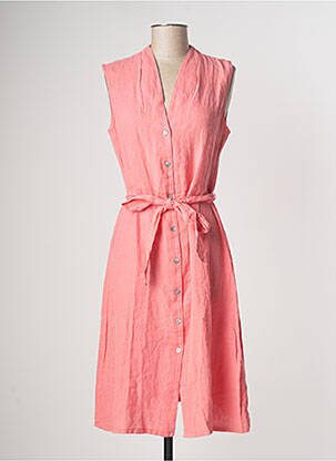 Robe mi-longue rose S.OLIVER femme