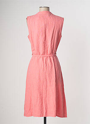 Robe mi-longue rose S.OLIVER femme