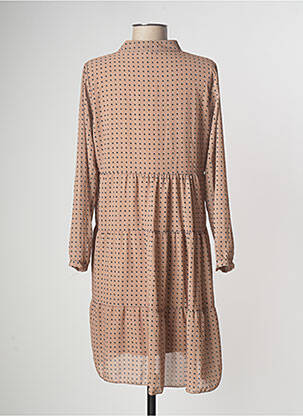 Robe mi-longue beige ZABAIONE femme
