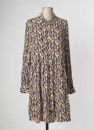 Robe mi-longue marron S.OLIVER femme