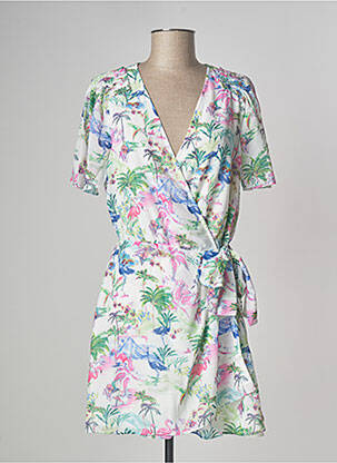 Robe mi-longue blanc GUESS femme