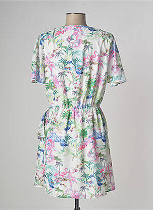 Robe mi-longue blanc GUESS femme