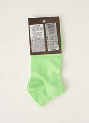 Chaussettes vert PIECES pour femme seconde vue