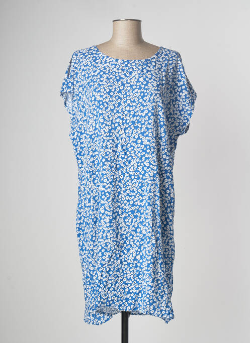 Robe mi-longue bleu CECIL pour femme