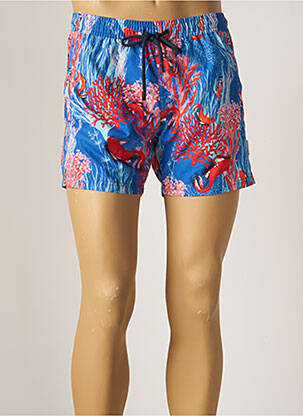 Short de bain bleu BRUCE & BUTLER  homme