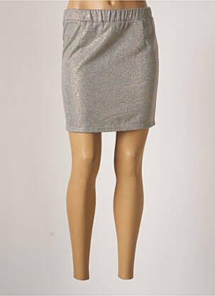 Jupe courte gris VERO MODA femme