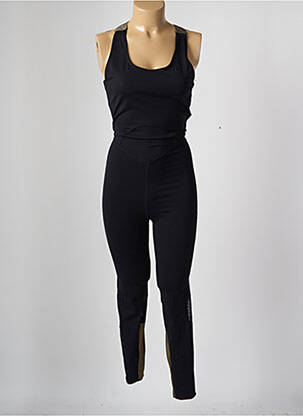 Combi-pantalon noir ASTRID BLACK LABEL pour femme