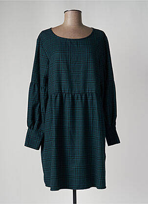 Robe mi-longue bleu JACQUELINE DE YONG femme