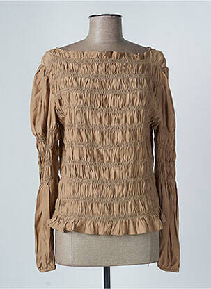 Top beige ASTRID BLACK LABEL femme