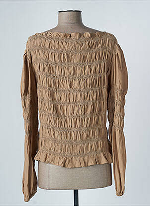 Top beige ASTRID BLACK LABEL femme