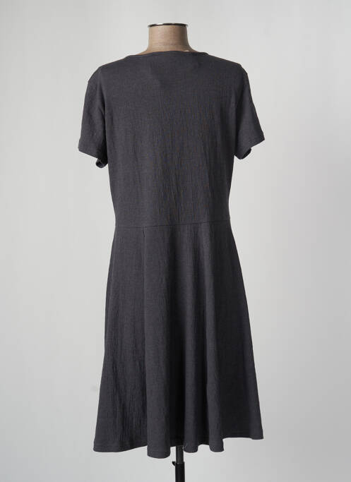 Robe mi-longue gris FRANSA pour femme