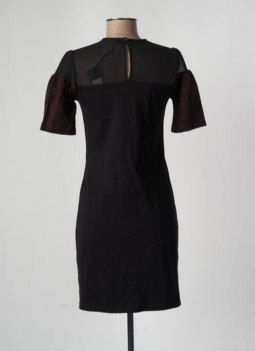 Robe mi-longue noir ASTRID BLACK LABEL pour femme