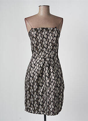 Robe mi-longue or ASTRID BLACK LABEL femme