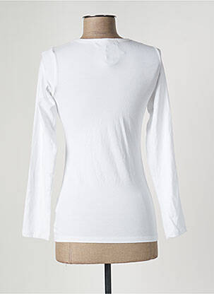 T-shirt blanc PUNKY FISH femme