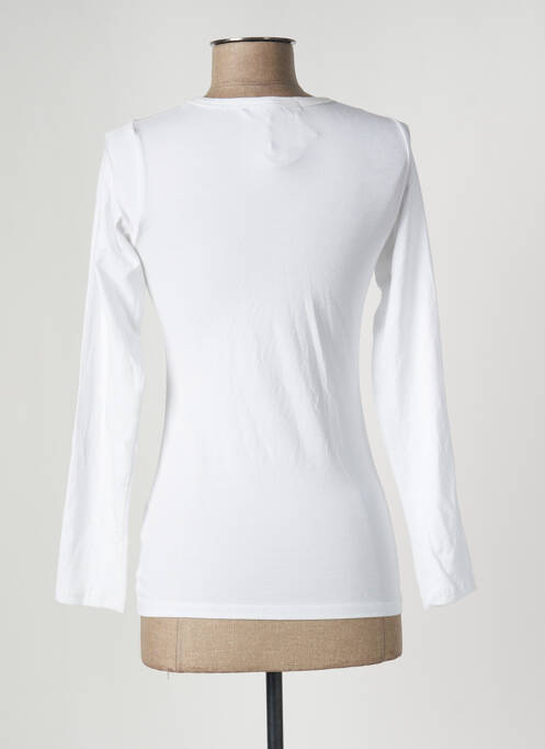 T-shirt blanc PUNKY FISH pour femme