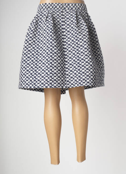 Jupe courte bleu FLAIR pour femme