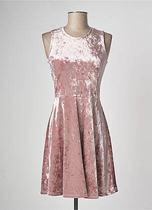 Robe mi-longue marron ONLY femme