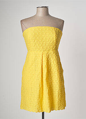 Robe courte jaune SUPERSTITION femme