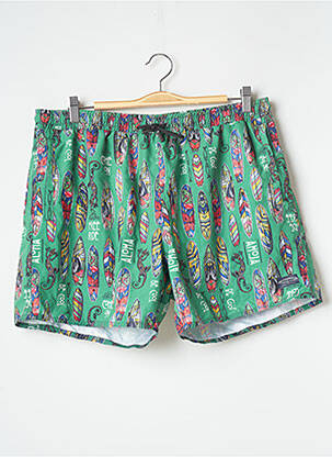 Short de bain vert BRUCE & BUTLER  homme