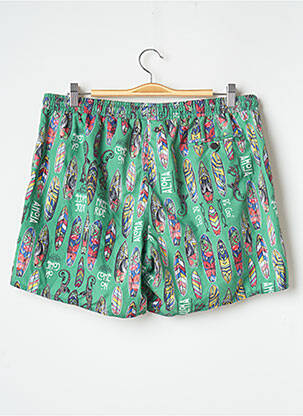 Short de bain vert BRUCE & BUTLER  homme
