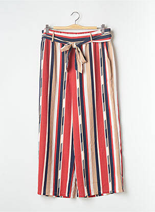 Pantalon droit rouge FRANSA femme