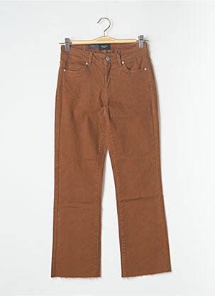 Jeans coupe slim marron VERO MODA femme