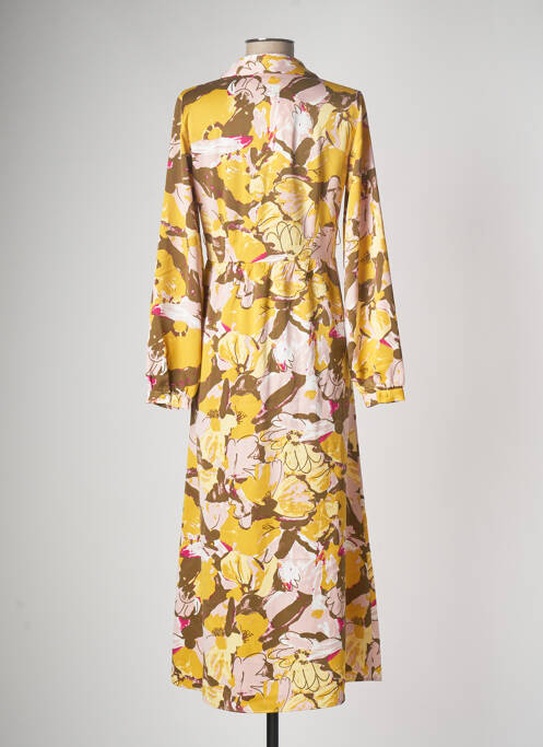 Robe longue jaune VILA pour femme