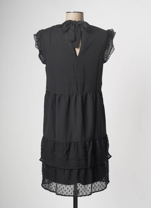 Robe mi-longue noir BLEND SHE pour femme