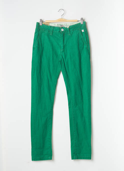Pantalon slim vert PETROL INDUSTRIES pour homme
