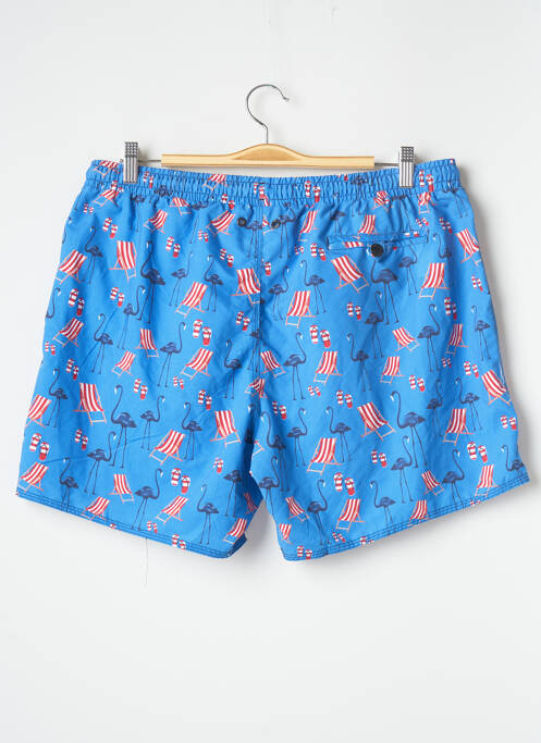 Short de bain bleu BRUCE & BUTLER  pour homme