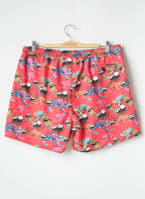 Short de bain rouge BRUCE & BUTLER  pour homme