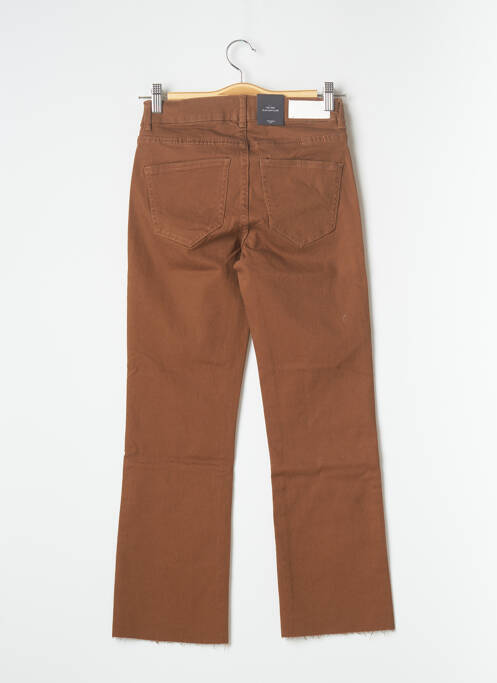 Jeans coupe slim marron VERO MODA pour femme