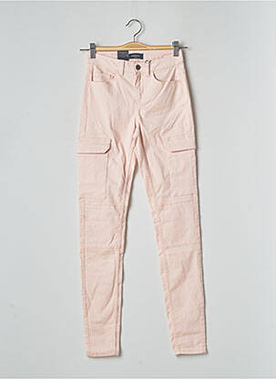 Pantalon cargo rose PIECES pour femme