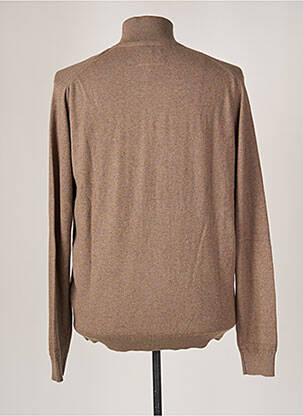 Gilet manches longues marron TOM TAILOR homme