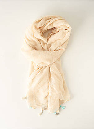 Foulard beige PIECES femme