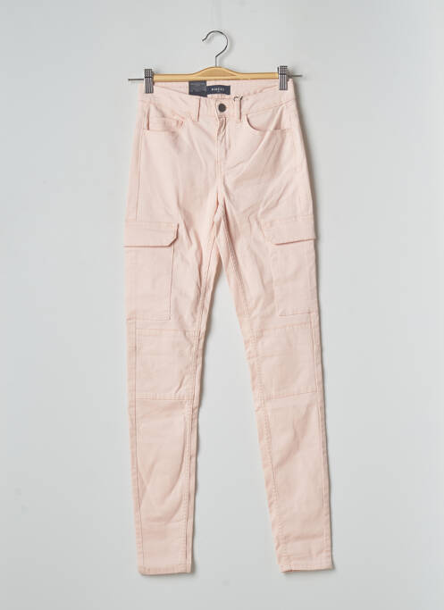 Pantalon cargo rose PIECES pour femme