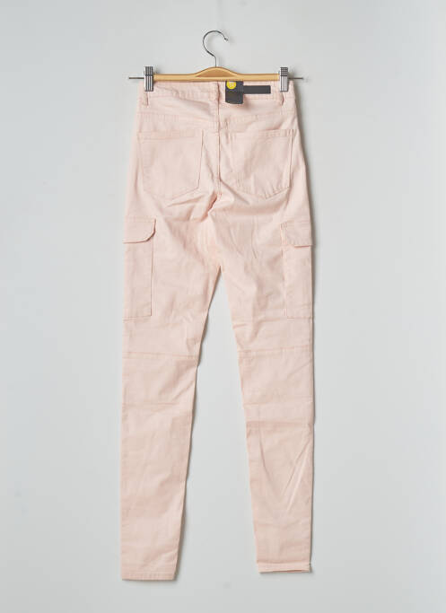 Pantalon cargo rose PIECES pour femme